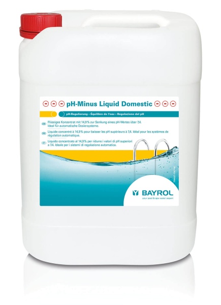 Bayrol pH-Minus flüssig 20 Liter für die Pool Dosieranlage Poolwasserpflege